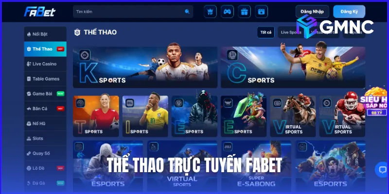 Thể thao trực tuyến là sảnh chơi được yêu thích nhất tại nhà cái này